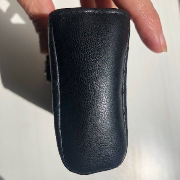 **SOLD** Chanel Black Lambskin Card/Wallet/Phone Case - Picture 5 of 10